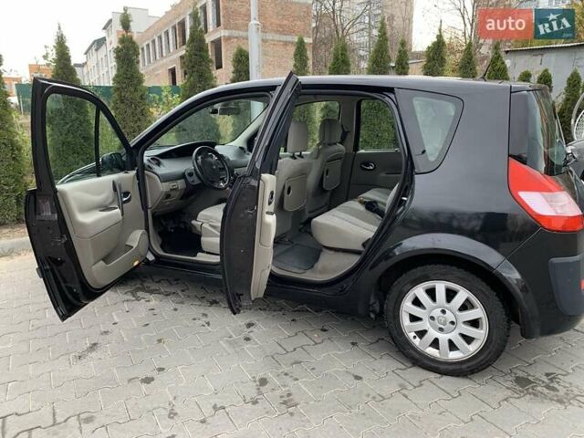 Черный Рено Сценик, объемом двигателя 1.6 л и пробегом 253 тыс. км за 4700 $, фото 4 на Automoto.ua
