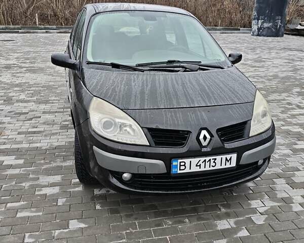 Черный Рено Сценик, объемом двигателя 1.6 л и пробегом 222 тыс. км за 5300 $, фото 10 на Automoto.ua