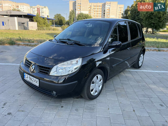 Черный Рено Сценик, объемом двигателя 1.6 л и пробегом 240 тыс. км за 5600 $, фото 2 на Automoto.ua