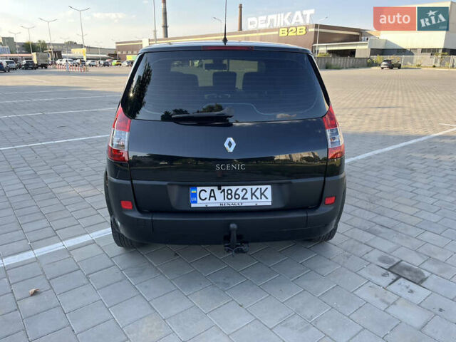 Черный Рено Сценик, объемом двигателя 1.6 л и пробегом 240 тыс. км за 5600 $, фото 4 на Automoto.ua