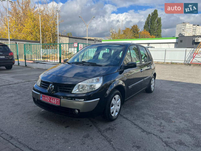Черный Рено Сценик, объемом двигателя 1.6 л и пробегом 192 тыс. км за 5300 $, фото 2 на Automoto.ua