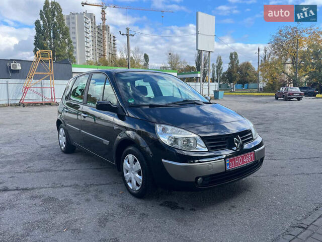 Черный Рено Сценик, объемом двигателя 1.6 л и пробегом 192 тыс. км за 5300 $, фото 5 на Automoto.ua
