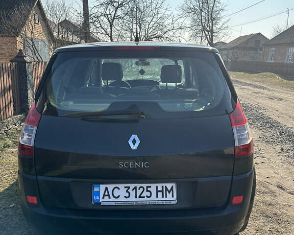 Черный Рено Сценик, объемом двигателя 1.6 л и пробегом 205 тыс. км за 4600 $, фото 1 на Automoto.ua