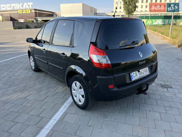 Черный Рено Сценик, объемом двигателя 1.6 л и пробегом 240 тыс. км за 5600 $, фото 3 на Automoto.ua