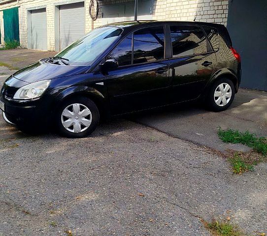 Черный Рено Сценик, объемом двигателя 1.6 л и пробегом 209 тыс. км за 5000 $, фото 1 на Automoto.ua