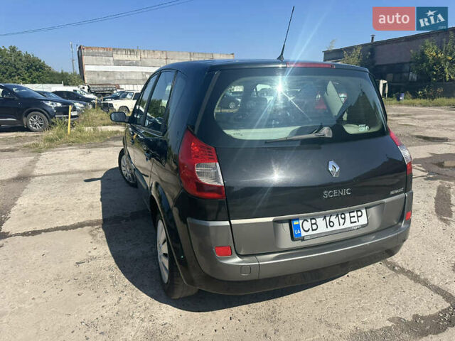 Черный Рено Сценик, объемом двигателя 1.6 л и пробегом 272 тыс. км за 4499 $, фото 11 на Automoto.ua