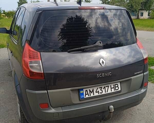 Черный Рено Сценик, объемом двигателя 1.6 л и пробегом 178 тыс. км за 5800 $, фото 6 на Automoto.ua