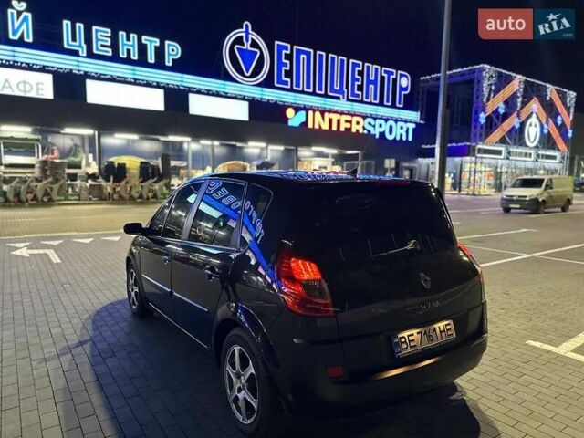 Черный Рено Сценик, объемом двигателя 1.6 л и пробегом 170 тыс. км за 5300 $, фото 2 на Automoto.ua