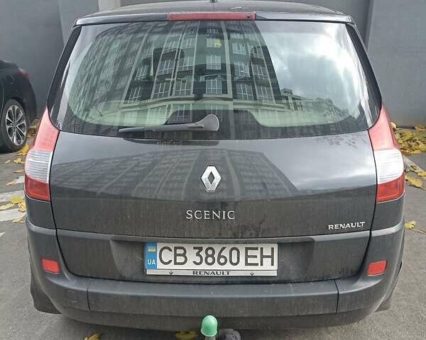 Черный Рено Сценик, объемом двигателя 1.5 л и пробегом 193 тыс. км за 4600 $, фото 8 на Automoto.ua