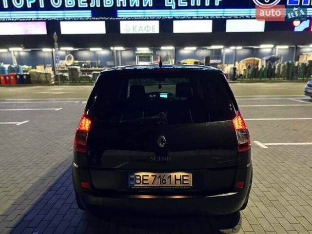 Черный Рено Сценик, объемом двигателя 1.6 л и пробегом 170 тыс. км за 5300 $, фото 3 на Automoto.ua