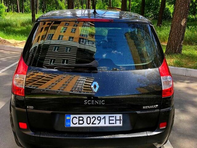 Черный Рено Сценик, объемом двигателя 2 л и пробегом 240 тыс. км за 5900 $, фото 4 на Automoto.ua