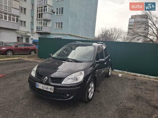 Черный Рено Сценик, объемом двигателя 1.6 л и пробегом 225 тыс. км за 5700 $, фото 6 на Automoto.ua