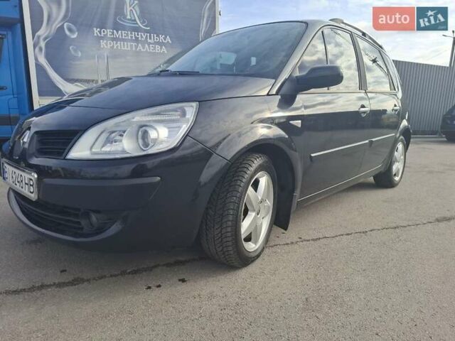 Черный Рено Сценик, объемом двигателя 1.6 л и пробегом 225 тыс. км за 5700 $, фото 8 на Automoto.ua