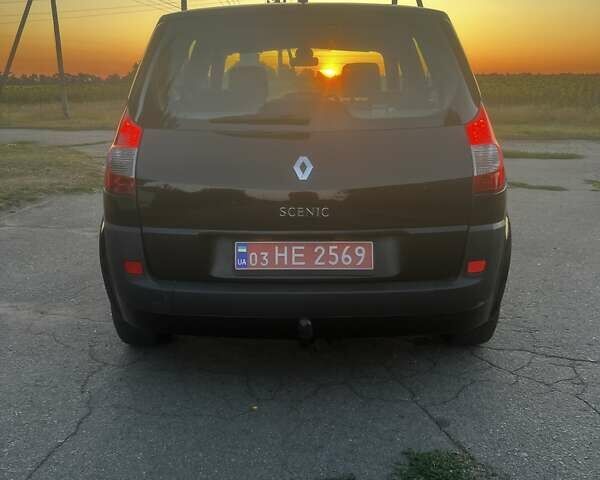 Черный Рено Сценик, объемом двигателя 1.6 л и пробегом 205 тыс. км за 5100 $, фото 3 на Automoto.ua