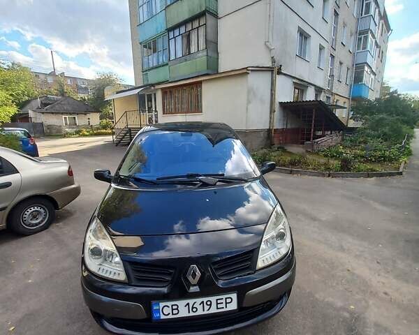 Черный Рено Сценик, объемом двигателя 1.6 л и пробегом 250 тыс. км за 4300 $, фото 1 на Automoto.ua