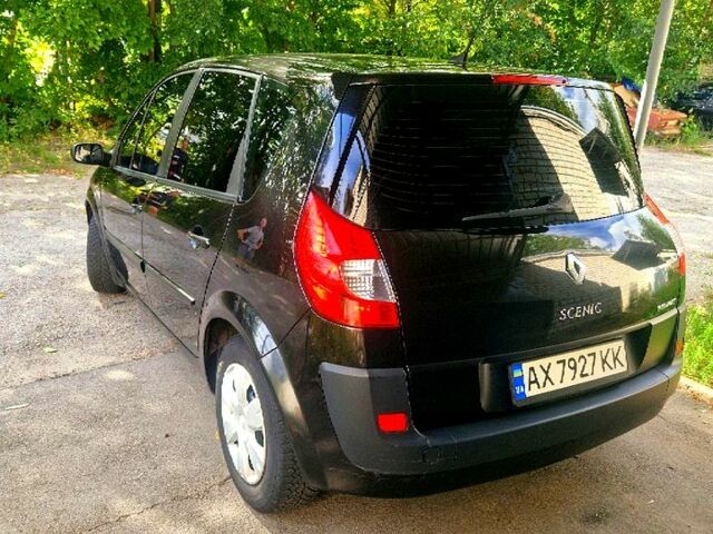 Черный Рено Сценик, объемом двигателя 1.6 л и пробегом 209 тыс. км за 5000 $, фото 4 на Automoto.ua