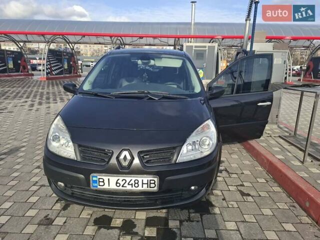 Черный Рено Сценик, объемом двигателя 1.6 л и пробегом 225 тыс. км за 5700 $, фото 1 на Automoto.ua
