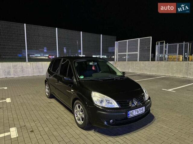 Черный Рено Сценик, объемом двигателя 1.6 л и пробегом 170 тыс. км за 5300 $, фото 4 на Automoto.ua