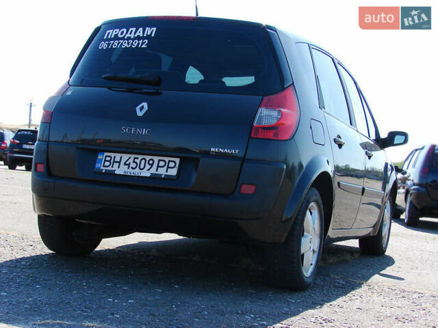 Черный Рено Сценик, объемом двигателя 1.5 л и пробегом 194 тыс. км за 4600 $, фото 6 на Automoto.ua