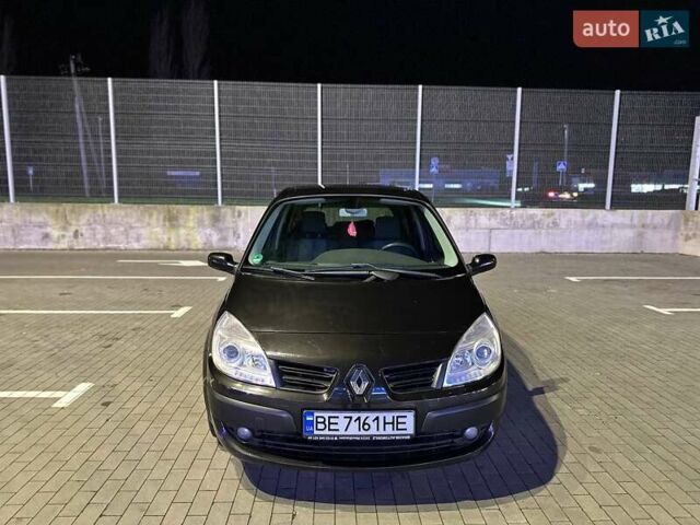 Черный Рено Сценик, объемом двигателя 1.6 л и пробегом 170 тыс. км за 5300 $, фото 6 на Automoto.ua