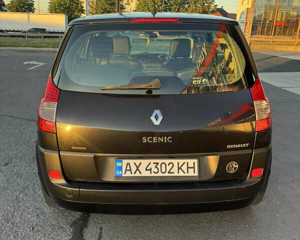 Черный Рено Сценик, объемом двигателя 1.6 л и пробегом 294 тыс. км за 5100 $, фото 3 на Automoto.ua