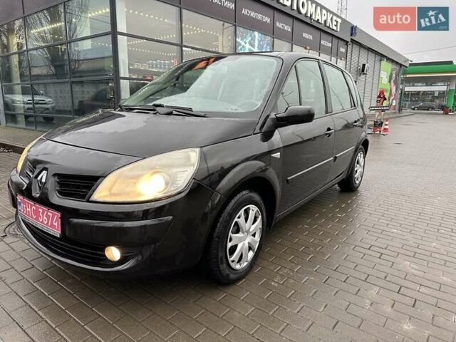 Черный Рено Сценик, объемом двигателя 1.6 л и пробегом 187 тыс. км за 5500 $, фото 1 на Automoto.ua