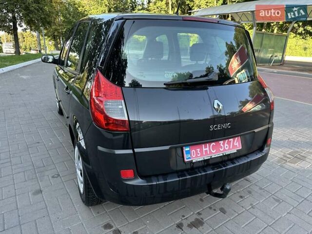 Черный Рено Сценик, объемом двигателя 1.6 л и пробегом 186 тыс. км за 5450 $, фото 5 на Automoto.ua
