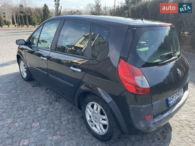 Черный Рено Сценик, объемом двигателя 1.9 л и пробегом 220 тыс. км за 5250 $, фото 4 на Automoto.ua