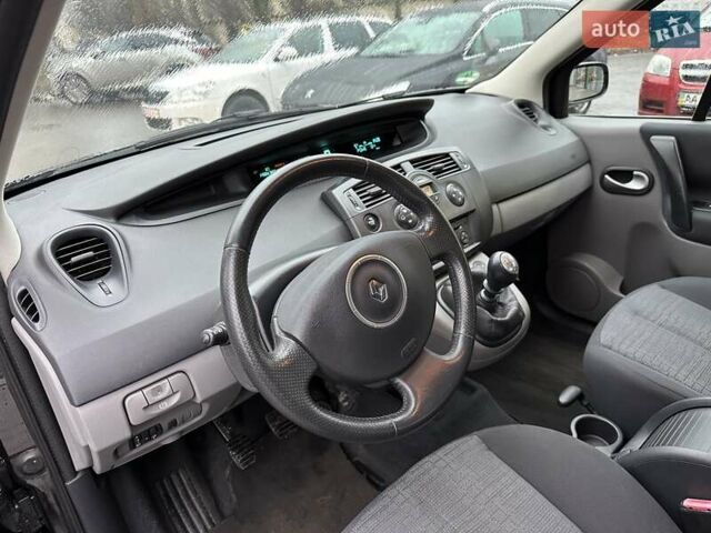 Черный Рено Сценик, объемом двигателя 1.6 л и пробегом 187 тыс. км за 5500 $, фото 18 на Automoto.ua