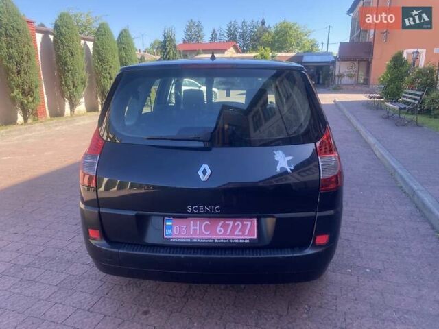 Черный Рено Сценик, объемом двигателя 1.6 л и пробегом 193 тыс. км за 4600 $, фото 19 на Automoto.ua