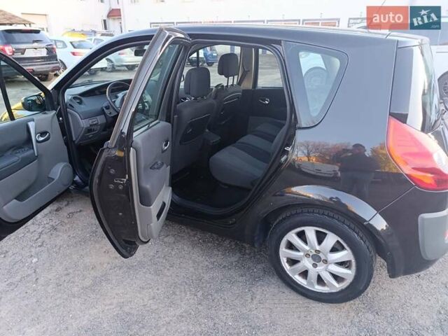 Рено Сценик 2008 в Львове на Automoto.ua Черный Рено Сценик, объемом двигателя 1.5 л и пробегом 269 тыс. км за 5000 $, фото 8 на Automoto.ua