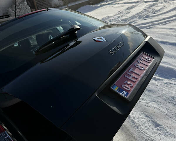 Черный Рено Сценик, объемом двигателя 1.6 л и пробегом 230 тыс. км за 6500 $, фото 91 на Automoto.ua