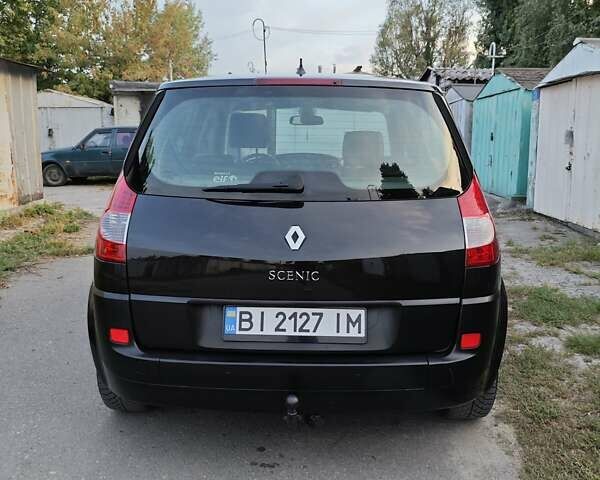 Черный Рено Сценик, объемом двигателя 1.6 л и пробегом 226 тыс. км за 6500 $, фото 18 на Automoto.ua
