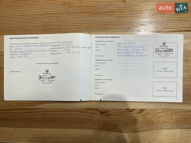 Черный Рено Сценик, объемом двигателя 1.5 л и пробегом 149 тыс. км за 8800 $, фото 46 на Automoto.ua