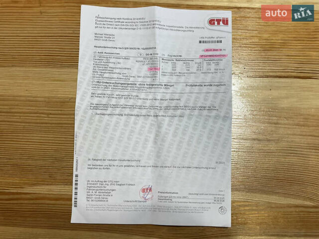 Черный Рено Сценик, объемом двигателя 1.5 л и пробегом 149 тыс. км за 8800 $, фото 56 на Automoto.ua