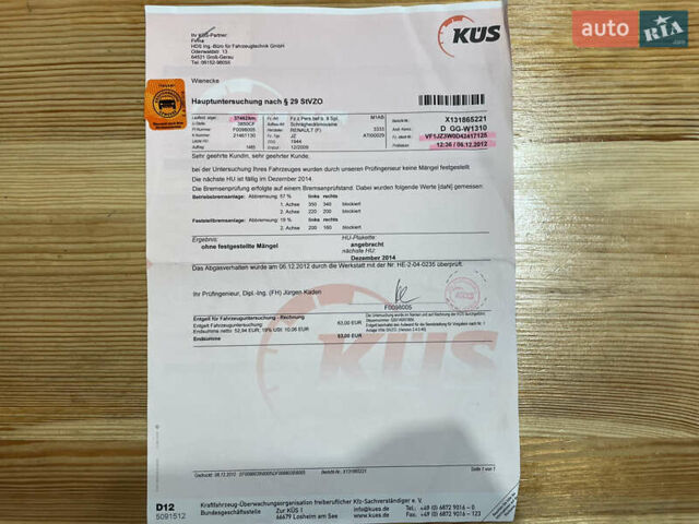 Черный Рено Сценик, объемом двигателя 1.5 л и пробегом 149 тыс. км за 8800 $, фото 48 на Automoto.ua