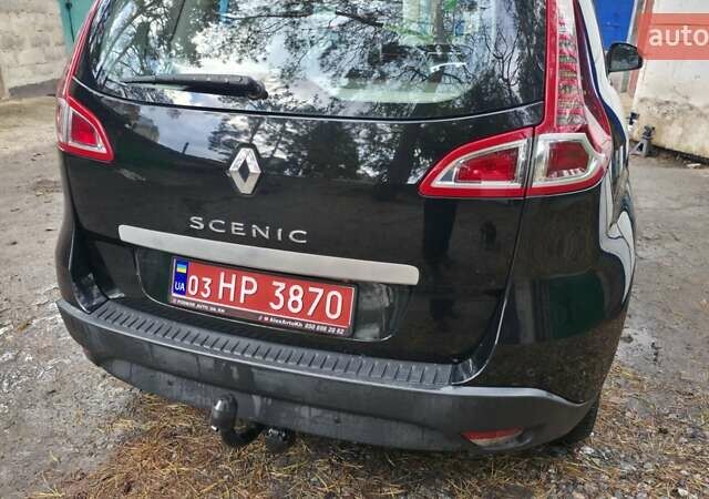 Черный Рено Сценик, объемом двигателя 1.6 л и пробегом 194 тыс. км за 8500 $, фото 2 на Automoto.ua