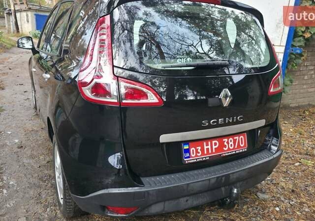 Черный Рено Сценик, объемом двигателя 1.6 л и пробегом 194 тыс. км за 8500 $, фото 16 на Automoto.ua