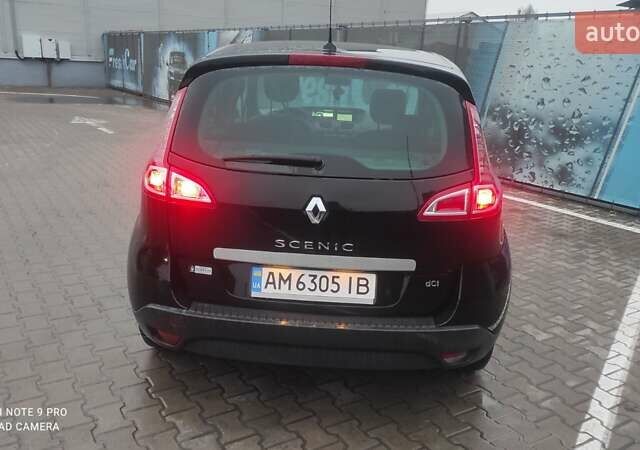 Черный Рено Сценик, объемом двигателя 1.5 л и пробегом 265 тыс. км за 7300 $, фото 5 на Automoto.ua