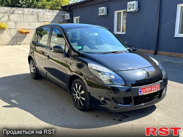Черный Рено Сценик, объемом двигателя 1.6 л и пробегом 220 тыс. км за 7700 $, фото 1 на Automoto.ua