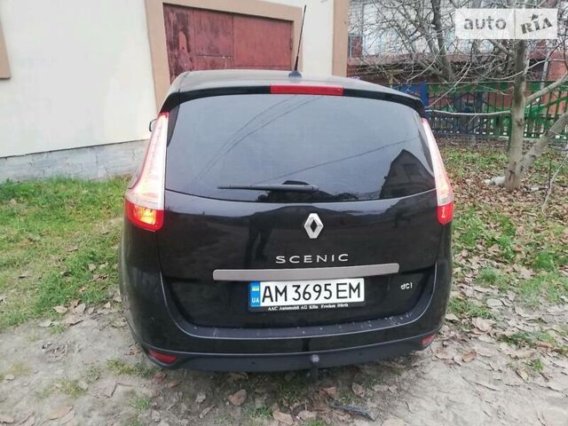 Черный Рено Сценик, объемом двигателя 1.6 л и пробегом 280 тыс. км за 6000 $, фото 1 на Automoto.ua