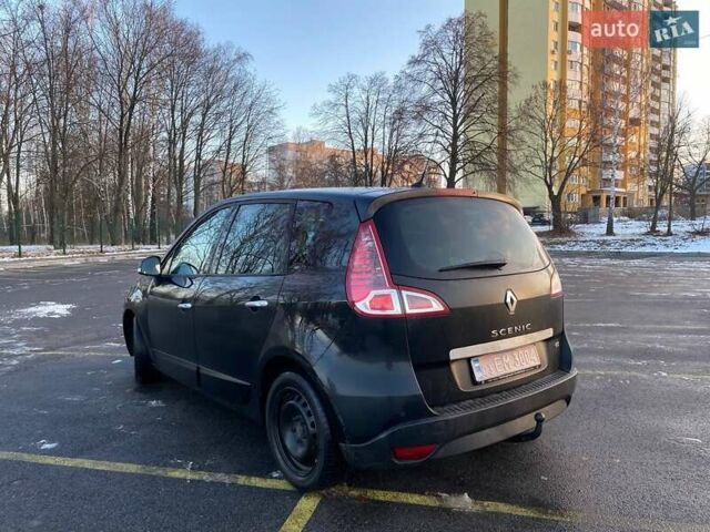 Черный Рено Сценик, объемом двигателя 1.6 л и пробегом 219 тыс. км за 7599 $, фото 4 на Automoto.ua