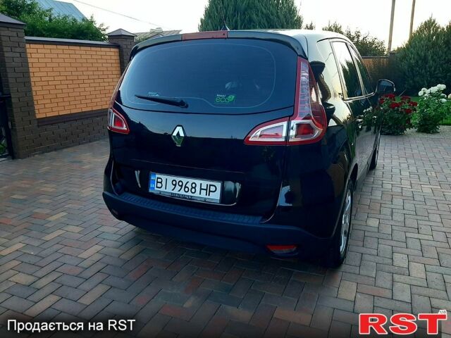 Черный Рено Сценик, объемом двигателя 1.5 л и пробегом 270 тыс. км за 7400 $, фото 2 на Automoto.ua