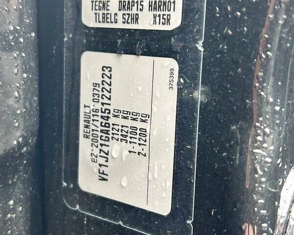 Черный Рено Сценик, объемом двигателя 1.5 л и пробегом 215 тыс. км за 7400 $, фото 32 на Automoto.ua