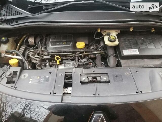 Черный Рено Сценик, объемом двигателя 1.6 л и пробегом 280 тыс. км за 6000 $, фото 12 на Automoto.ua