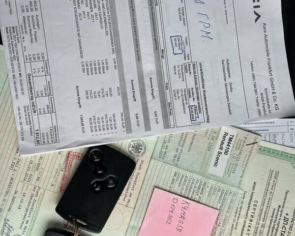 Черный Рено Сценик, объемом двигателя 1.6 л и пробегом 202 тыс. км за 8799 $, фото 60 на Automoto.ua