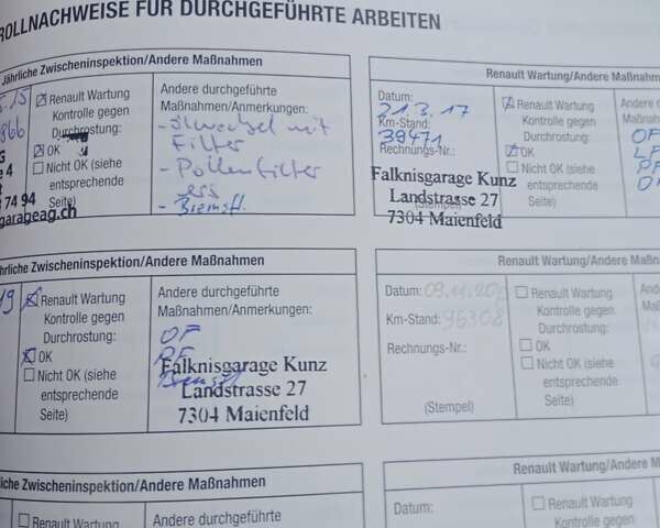 Черный Рено Сценик, объемом двигателя 1.6 л и пробегом 173 тыс. км за 9300 $, фото 18 на Automoto.ua