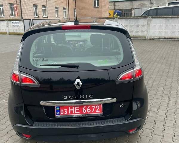 Черный Рено Сценик, объемом двигателя 1.5 л и пробегом 242 тыс. км за 7800 $, фото 4 на Automoto.ua