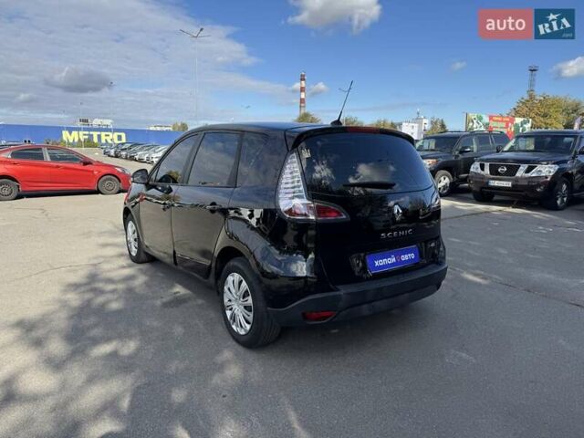 Черный Рено Сценик, объемом двигателя 1.46 л и пробегом 184 тыс. км за 8900 $, фото 6 на Automoto.ua