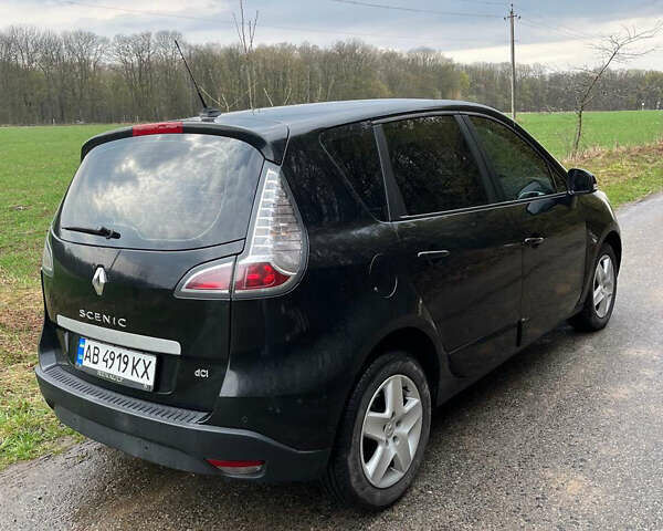 Рено Сценик 2014 в Виннице на Automoto.ua Черный Рено Сценик, объемом двигателя 1.46 л и пробегом 270 тыс. км за 9400 $, фото 4 на Automoto.ua